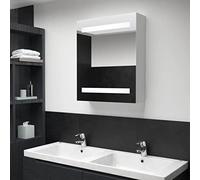 EMYRLXQW Armoires et stockage,Unités de vanité,Unités de salle de bains,Armoire miroir de salle de bain LED 50x13.5x60 cm