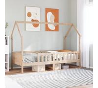 EMYRLXQW Lits et accessoires, lits et cadres de lit - Cadre de lit pour enfant sans matelas 90 x 190 cm - Pin simple