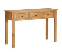 EMYRLXQW Tables d'appoint, tables d'appoint, coiffeuse 110 x 40 x 75 cm en bois de chêne massif
