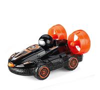 En 1 Amphibie Rc Aeroglisseur Bateau Stunt Drift Voiture Vehicules Modèle Rtr Enfants Jouets Double Batterie,Noir