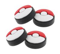 en 1 Poke Ball Plus Joystick Rocker Cap Thumb Grip pour Nintendo Switch Controller Kit d'accessoires Manette de jeu Joypad Pièce de réparation, Silicone Soft Feeling