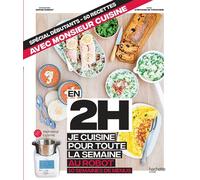 En 2h je cuisine pour toute la semaine au robot cuiseur 50 recettes - 10 semaines de menus - Stéphanie De Turckheim - Hachette Pratique - broché - Guide
