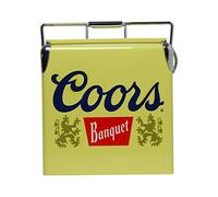 en acier inoxydable 13 l Coors Banquet vintage Ice Coffre Cooler