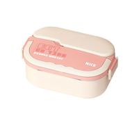 En acier inoxydable pour, isolé à l'épreuve des fuites qui peut être chauffé au micro-ondes - Pour salades de grande capacité avec compartiments pour le travail et l'école