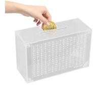 en Acrylique Transparent - à Collectionner Ouverte avec Compteur | Réutilisable en Acrylique Transparent pour 5 000 pièces - pour Adultes, Adolescents et Maison