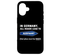 en Allemagne, Tous Les chemins mènent à la Sortie Coque pour iPhone 16