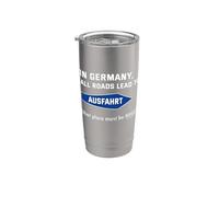 En Allemagne, tous les chemins mènent à la sortie Gobelet isotherme en acier inoxydable double paroi