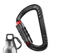 en Aluminium Aviation - Crochet de sécurité à Boucle de Suspension 7075, Verrouillage Automatique | Capacité de Charge Haute résistance 12KN pour l'escalade, la randonnée, Le Camping, Le sa