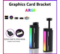 En aluminium RVB Graphics Support LED Carte Vidéo VGA Support pour ATX/M-ATX/ITX Châssis Carte Graphique Graphique Stand