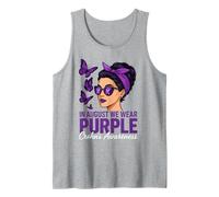 en août, We Wear Purple International Overdose Awareness Débardeur