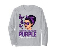 en août, We Wear Purple International Overdose Awareness Manche Longue