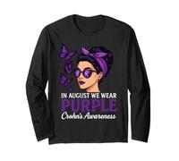 en août, We Wear Purple International Overdose Awareness Manche Longue