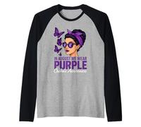 en août, We Wear Purple International Overdose Awareness Manche Raglan