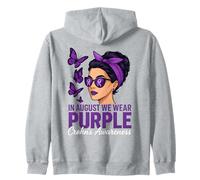 en août, We Wear Purple International Overdose Awareness Sweat à Capuche