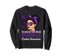 en août, We Wear Purple International Overdose Awareness Sweatshirt