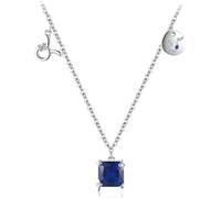 en Argent la Fille pour Femmes Douze Constellations Collier de Zircon Brillant
