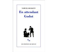 En attendant Godot - Samuel Beckett - Minuit - broché - Théâtre