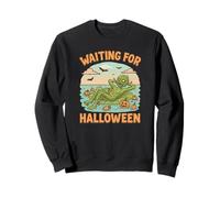 en Attendant Halloween Marais Monstre Summerween Sweatshirt