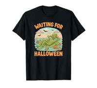 en Attendant Halloween Marais Monstre Summerween T-Shirt