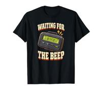 en Attendant Le bip sonore drôle Design nostalgique T-Shirt Graphique avec Valeur
