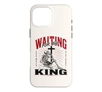 en Attendant Le Roi Squelette chrétien Art biblique Coque pour iPhone 16 Pro Max