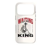 en Attendant Le Roi Squelette chrétien Art biblique Coque pour iPhone 17 Pro