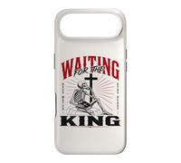 en Attendant Le Roi Squelette chrétien Art biblique Coque pour iPhone Air