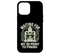 en Attendant Mon Impression 3D pour Terminer Un Design Amusant de créateur Coque pour iPhone 12 Pro Max
