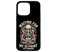 en Attendant Mon Impression 3D pour Terminer Un Design Amusant de créateur Coque pour iPhone 15 Pro Max