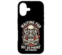 en Attendant Mon Impression 3D pour Terminer Un Design Amusant de créateur Coque pour iPhone 17