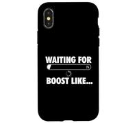 en Attendant Un Boost comme - Racing Car Guy Turbo JDM Lover Coque pour iPhone X/XS