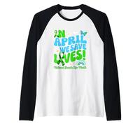 En avril, nous sauvons des vies Don d'organes Mois de la vie Manche Raglan