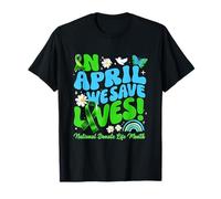 En avril, nous sauvons des vies Don d'organes Mois de la vie T-Shirt