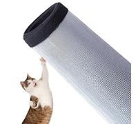 EN AyuL Moustiquaire autocollante pour fenêtre pour chat - Protection contre les animaux domestiques - Moustiquaire - Pour chats - Taille B - 80 x 120 cm