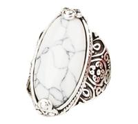 en Bague pour homme Tibet Alliage Mode Bague Vital, A, Zinc, Pas de pierre précieuse