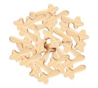 en bois à main - Petit accessoire de prière accroché en bois de pin, taille de paume de poche, cadeau de l'église de Jésus | Mini souvenir religieux portable pour le confort spirituel chrétien,