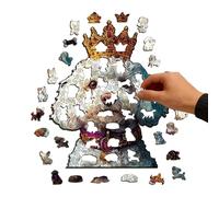 en bois avec chiens pour adultes, jouet puzzle décoratif pour la maison, pour les amoureux de chiens, les familles, et les anniversaires, la salle de séjour, la chambre, la nuit de jeux, le bureau