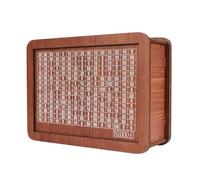 en Bois avec comptoir, Pot d'épargne rétro réutilisable pour Adultes et | Comprend Un marqueur pour Suivre Les objectifs, Parfait pour l'éducation financière des, Les