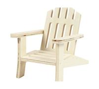 En Bois, Chaises De Jardin 7,4x10x8cm, Miniatures, Fleuriste, Un Passe-Temps De Couleurs, De Découpage