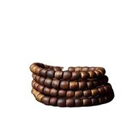 en Bois d'agar en Forme de Pomme, Tambour à Un Brin, Vieille Tranche de Bois, Perles de boulier, Perles de prière bouddhistes