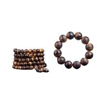 en Bois d'agar véritable du Cambodge, 2 pièces, Perles de prière Mala