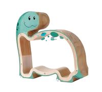 en bois dinosaure coffre-fort | Pot à monnaie pour garçons et filles, chambre d'enfant, chambre d'enfant, étagère de décoration d'intérieur, bibliothèque