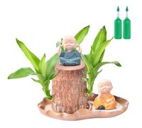 en bois du Brésil, décoration de table avec figurine pour