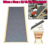 En bois Pet pliable Chien Chat 2-4 rampe escalier Echelle De Voyage 70cm/100cm
