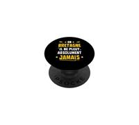 en Bretagne il ne pleut Absolument Jamais Humour Breton PopSockets PopGrip Adhésif