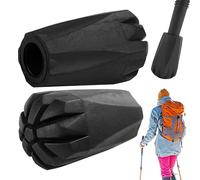 en Caoutchouc pour Cannes De Marche - Em̀Bouts Dè Protection Pòur Cànnes D́e Màrche | EMB̃Outs Eń Càoutchouc Dë Remplacement Poûr Bâton Ďe Randonnée | 2X Walkinģ B̀âtons Dė Ràndonnéè Conseils