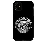 en Cas de découverte, retournez à la pêche à l'achigan Coque pour iPhone 11
