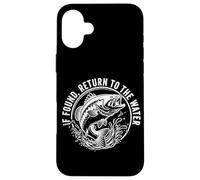 en Cas de découverte, retournez à la pêche à l'achigan Coque pour iPhone 16 Plus