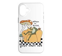en Cas de Doute, détendez-Vous, Grenouille Coque pour iPhone 16 Plus