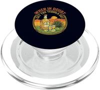en Cas de Doute, Obtenez l'humour de Boire de la Tequila audacieuse PopSockets PopGrip pour MagSafe